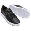 Women's Sneakers PUMA Vikky V3 Abrasion Resistant Low top Skateboard Shoes Women's Black Gold