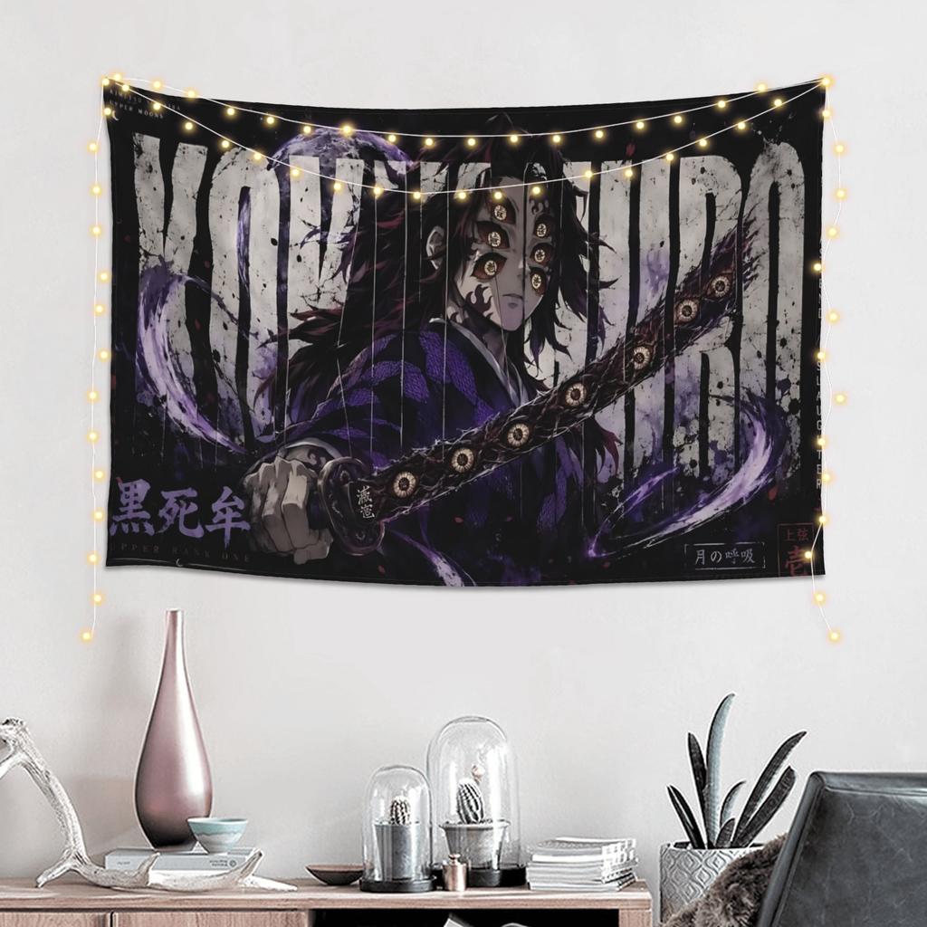 Demon Slayer Cutecore Tapestry Room Decoration Home Decoration Tapestry Decor Accessories Cute Room Decor
