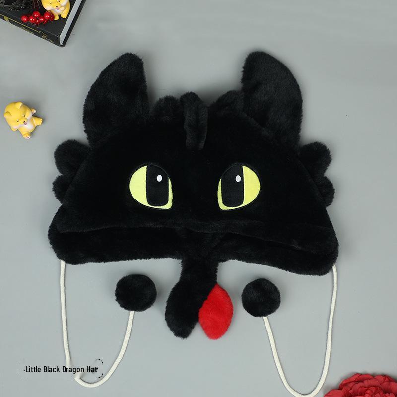 

Anime Cat Ear Plush Hat - Cute, Warm, Versatile Tie-up Earflap for Trendy Style