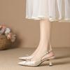 Sexy Thin Heels Party Women's Pumps 2026 Summer Women Shoes Pointed Toe Fashion High Heel Comfortable Shallow Shoes
