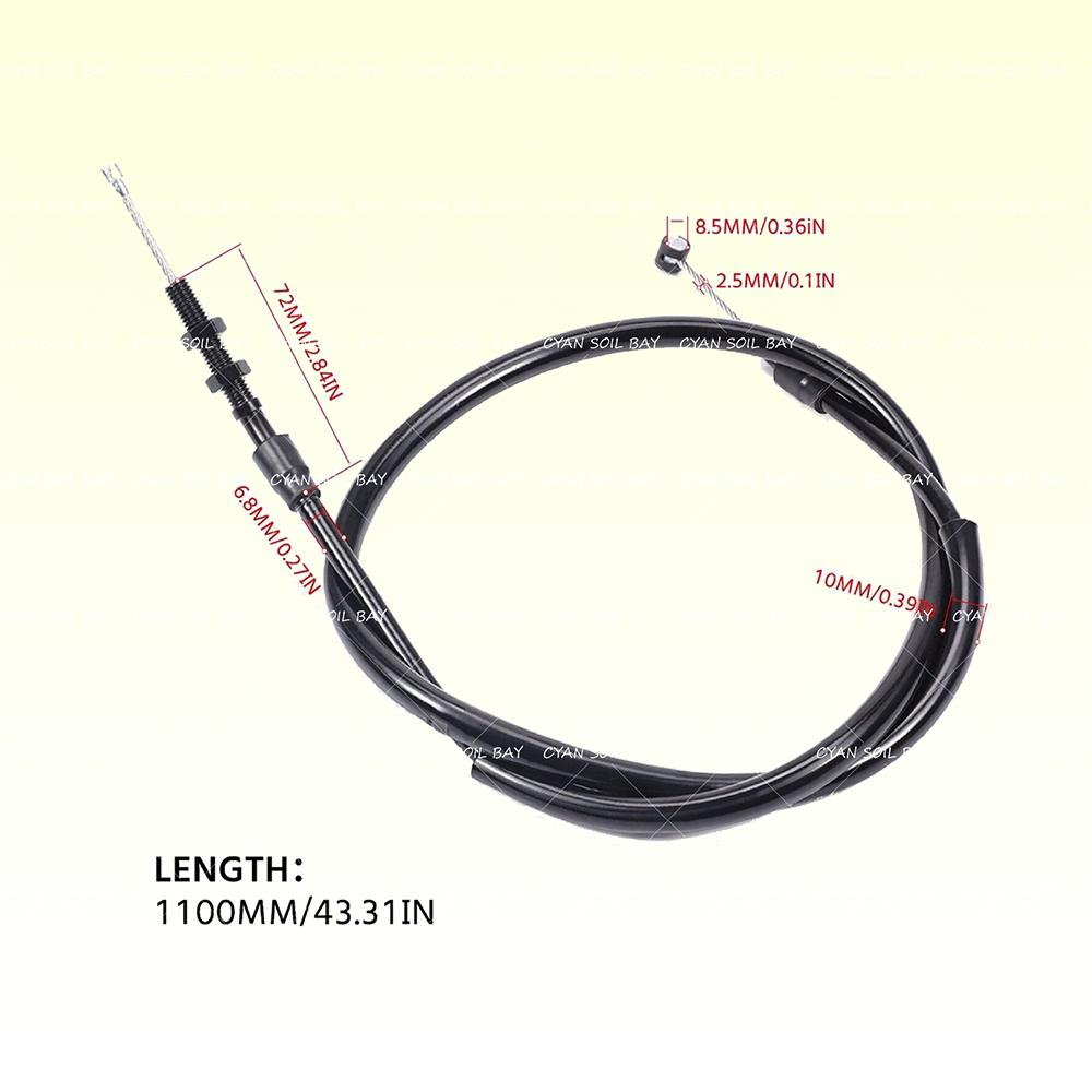 For BMW F750GS F850GS F 850 GS Adventure F900XR K80 K81 K82 K84 2017-2023 Clutch Cable Stainless Steel Wire Clutch Line Cables