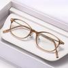 Fashion Elegant and Ultra Light Small Round Frame Presbyopia Glasses Blue Light Blocking Eye Protection Stylish Women Eyewear