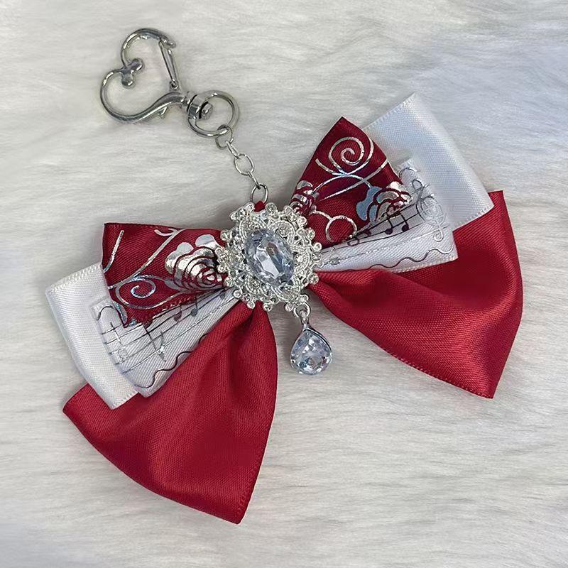 

Japanese-style Itabag Pendant Bow Ribbon Brooch Diy Lolita Bag Accessory Backpack Charm Exquisite Keychain Sweet Y2k Style Charm