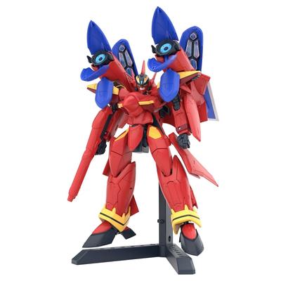 HG Macross 7 VF-19 Kai Fire Valkyrie Sound Booster Equipped 1100 Scale Color Coded Plastic Model