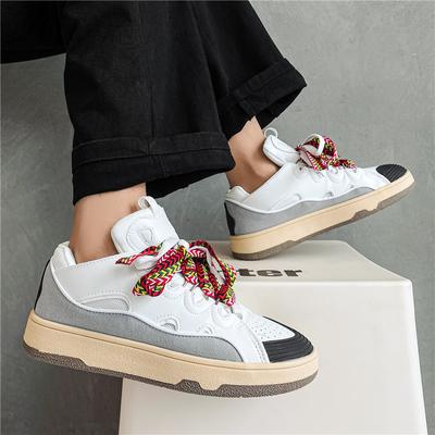 Mode PARZIVAL Designer Herrenschuhe Plateau Freizeitsneaker Herren Vulkanisierte Schuhe Walking Skateboard Schuhe Retro Schuhe Zapatos Hombre