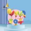 Plush Baby Bed Stroller Bell Toys Stretchable Spiral Hanging Baby Toy Bed Wrapped Toys  0-12 Months