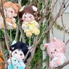 20CM Cartoon Animal Jumpsuits Multicolor Doll Pajamas Kawaii Doll Clothes  Cotton Stuffed Doll