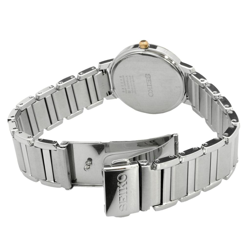 SEIKO Overseas Solar SUP432P1 Women's Watch, Powered, Business/Formal Style