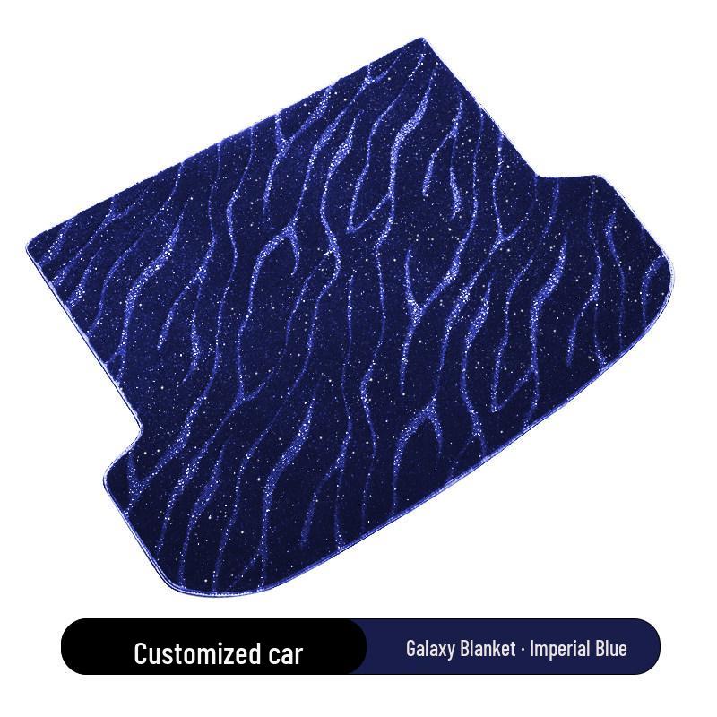 Tesla Model Y Rear Trunk Mat - Starry Sky Design