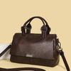 Simple and Casual Large-capacity Commuter Shoulder Bag with Crossbody Strap