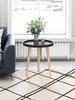 Nordic Simple Modern Coffee Table, Solid Wood Legs, for Living Room, Bedroom, or Bedside Side Table