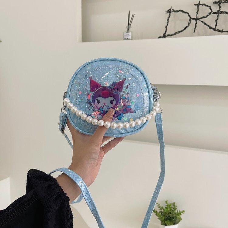 Fashion Children's Bag, Little Girl Out Trendy Accessories Bag, Change Bag, Cute Cartoon Beaded Handbag, Messenger Bag