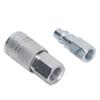 4PCS 3/8 Inch NPT Threads Industrial Air Coupler and Plug Kit 3/8" FNPT (Female NPT) Steel Quick Connect Fittings Set 300 PSI