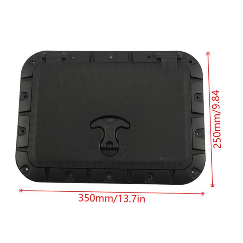 Marine Access Hatch& Deck Access Hatch Lid With Pull Out Handle Fasteners Square Deck Hatch Boat Hatch Lid