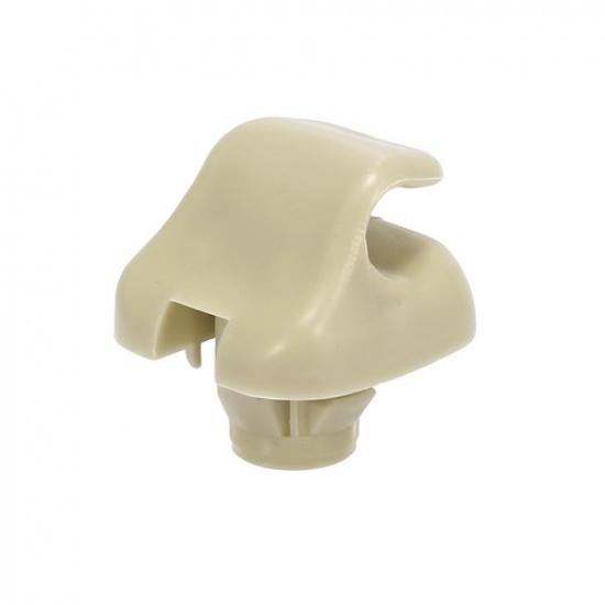 Beige Car Sun Visor Hook Clip Bracket Retainer Plastic for Honda Civic 1996-2008