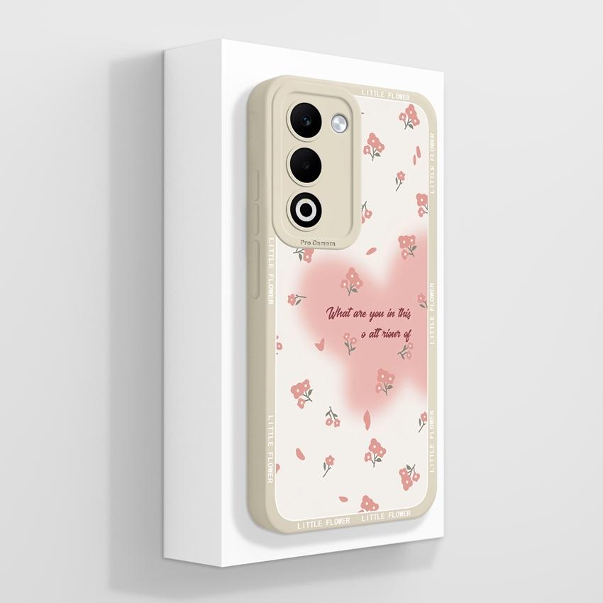 For Oppo A5 A5x A3x Realme C71 C75 Luxury Shockproof Phone Covers Cute Cartoon Cat Pattern Liquid Silicone Anti Slip Protective Shell For Oppo Housing