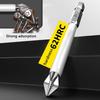Quality 7pc Magnetic Screwdriver Bit Steel Tip for Enhances Grip and Shock Resistance Tool for Household