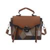 Textured bag women's new fashion highend handbag versatile shoulder large capacity messenger bag commuter bag