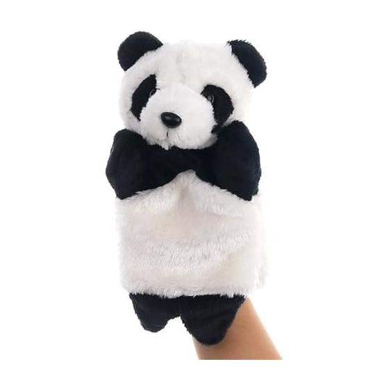 Hand Puppet Stuffed Toy Doll Hand Puppet Animal Stuffed Toy Hand Dance Animal Finger Puppet Hand Puppet Ventriloquism Children Props (Panda)