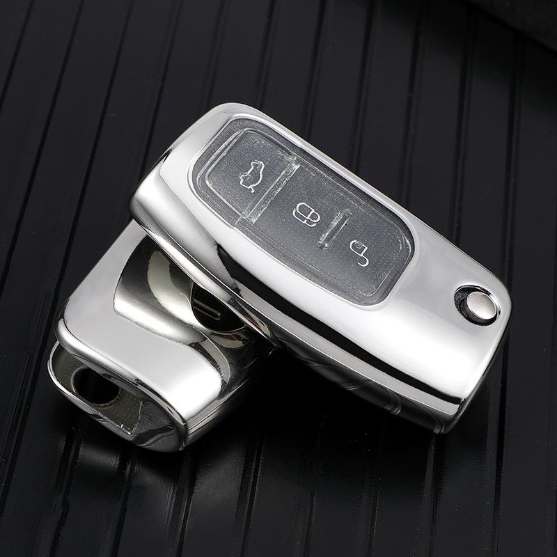 TPU Soft Gel Car Key Cover for Ford Fiesta