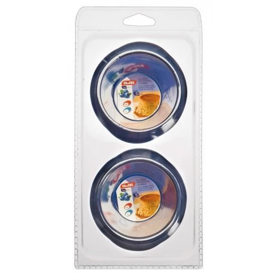 Moules à Crème Caramel - Blueberry - 8 cm - 100% Silicone - Capacité 0,18 l - Compatible congélateur