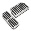 2pcs Car Accelerator Gas Brake Pedal Foot Rest Plate Cover Replacement for Jaguar XE XF FPACE