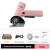 Rechargeable Portable Electric Fabric Cutter with Round Blade