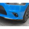 For Dodge Charger 15+ Carbon Fiber Front Bumper Fog Light Lamp Cover Trim Decor