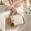 New PU Leather Handbags Structured High-end Ladies Handbag Multi-Compartment Vintage Tote Bag Gift