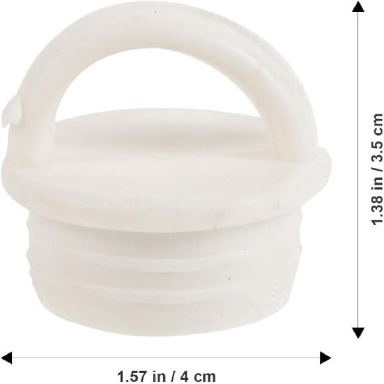 4pcs Mop Bucket Sealing Water Stopper Small Leakproof Plug Sealing Small Stopper Leakproof Outlet Stopper Replacement Outlet Plug Multipurpose Rubber