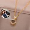 Custom Photo Projection Necklace - Perfect Thanksgiving & Christmas Gift