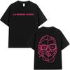 Le Monde Chico T Shirt PNL Album French Rapper Graphic Print T-shirt Women Hip Hop Fashion Short Sleeve Tee Shirt Streetwear