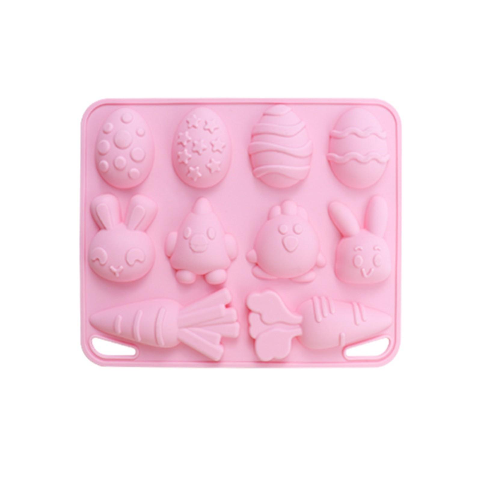 

Силиконовая форма для шоколада, пищевая антипригарная силиконовая форма для выпечки розовый