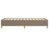 Vidaxl Struttura Letto Senza Materasso Taupe 90X200 Cm Tessuto