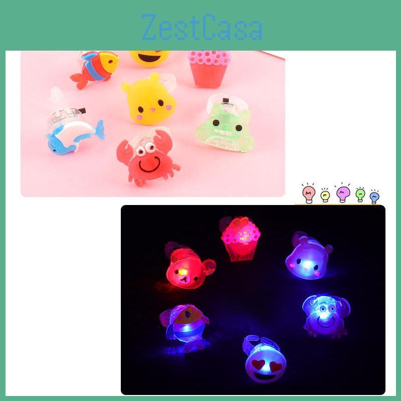 Halloween Led Christmas Light Toy Ring With Flashing Children Interactive Play