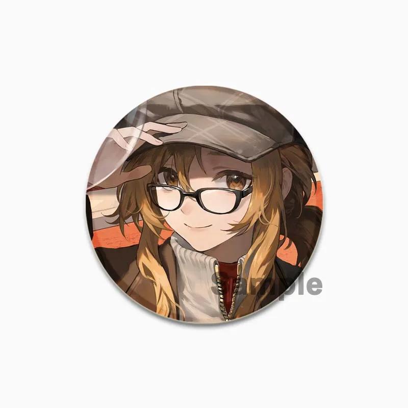 32/44/58mm Electronic Role Playing Games Badge Spathodea Ezra Desert Flannel Brooches Handmade Lapel Pins for Clothes Hat Backpack Jewelry