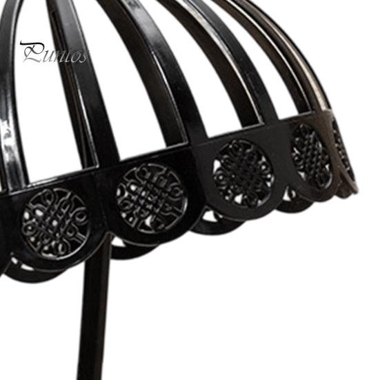 Hat Display for Boutique Stand with Arc Support, Shape Retention Lightweight Plastic Organizer, Wig Hair Salon Desktop Holder Rack Baseball