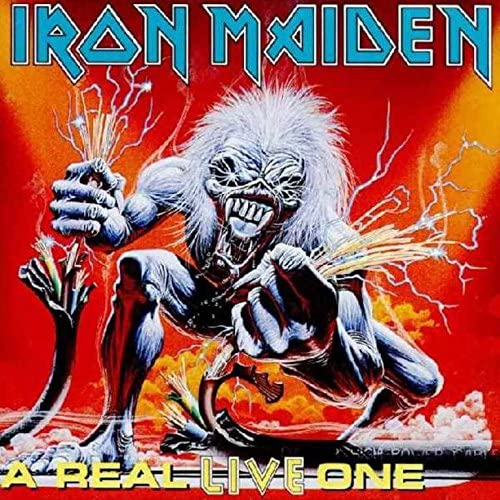 CD IRON MAIDEN - A Real Live One CDP077778145622 Capitol Records 1993 US Rock Used