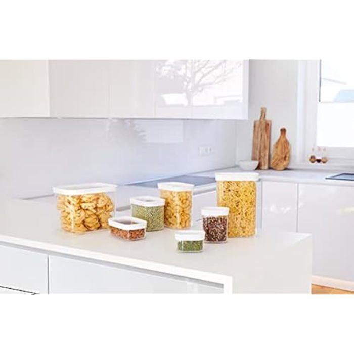 Boîtes à provisions - emsa - optima - set de 3 - transparent - hermétique - sans bpa