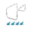 Bed Quilt Support Arch with Clips | Adjustable Height Design, Lightweight Aluminum Alloy, Blanket