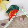 50pcs Hawaiian 3D Fruit Cocktail Straws Umbrella Drinking Straws Party Decor