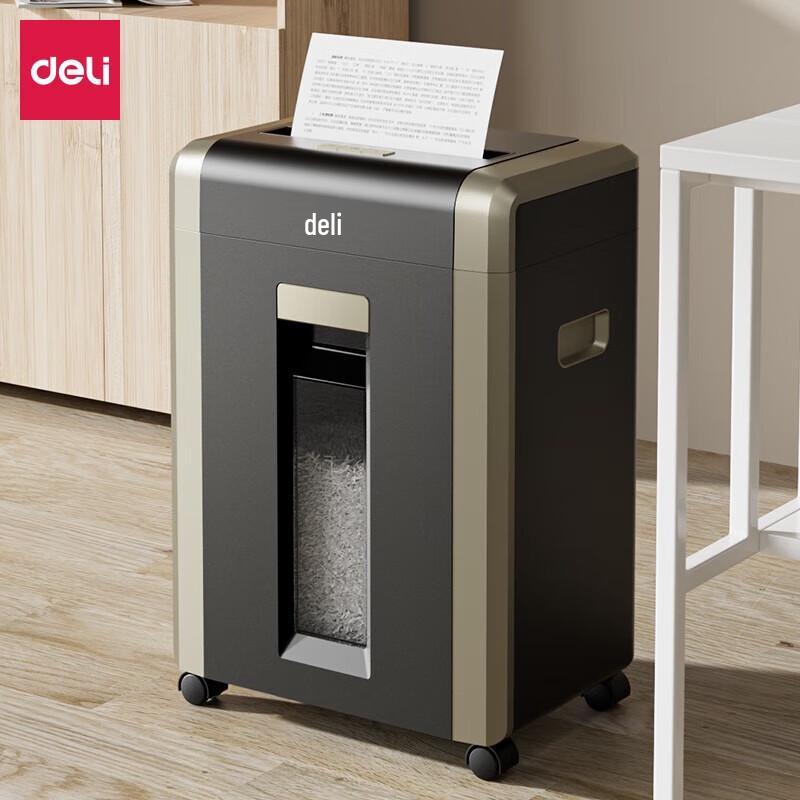 

Deli GA701 Level 4 8-Sheet Commercial Paper Shredder CN plug (adapter included)