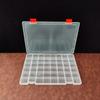48-Compartment Transparent Storage Box for Accessories and Crafts