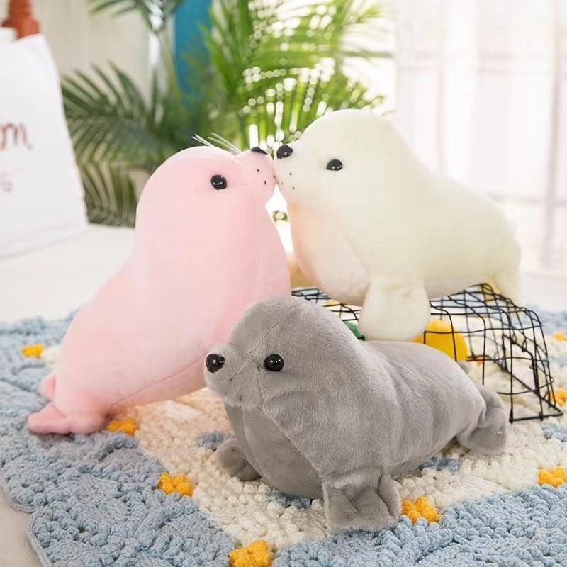 Ocean Phocidae Marine Plush Toy Children Educational Play Seal Gift Festival