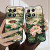 Ship and Red Lotus For Xiaomi Poco X7 M7 Pro 5G M5 X4Pro 4 M6 4G C65 C75 F6 F5 X6 5 7 X5 F7 Ultra M5S M4Pro 5G soft phone case