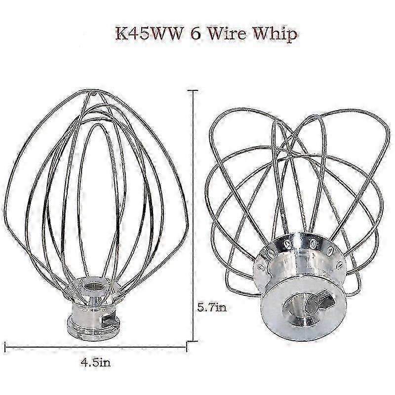 Mixer Kit for KSM150 Includes Dough Hook Wire Whip and Coated Flat Beater, 3 Pieces Stand Mixers Repair Set Compatible