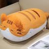 Soft Cat Stuffed Animal Pillow Plush Toy, Kawaii Cartoon Plushie Doll Cute Gift For Kids Bedroom Home Decoration
