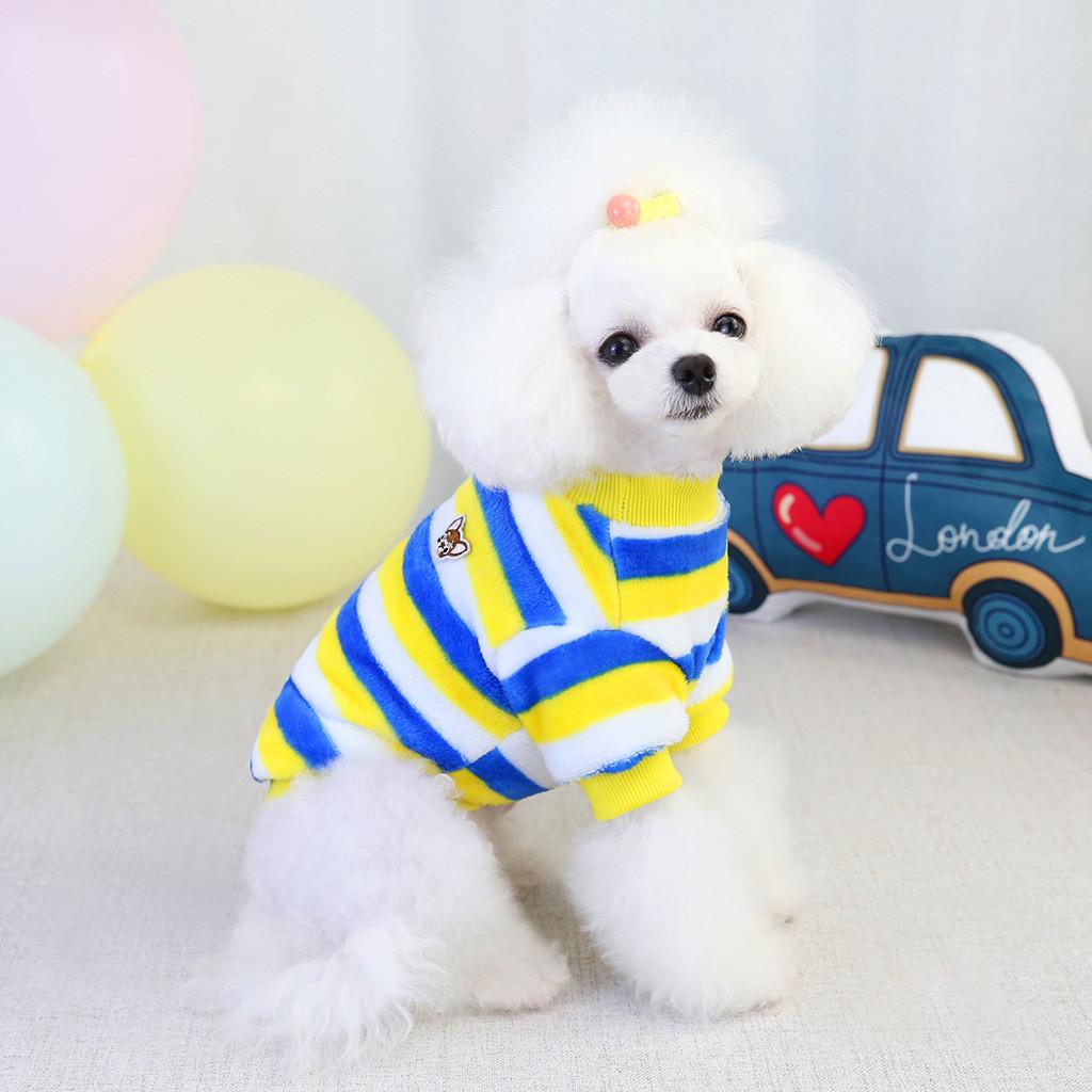 Pet clothes  fleece warm  and winter dog clothes