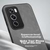 HotFire Phone Case for OPPO Reno 12, Upgraded Skin-Like Leather Matte Lens Full Protection Personalized Silicone Case - Smoke Gray