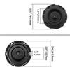 A28G-For Land Rover LR4 Jaguar XF XJ XK Interchangeable PCV Valve Cover Cap With Membrane Kit LR051835 LR010780 LR041443 LR13357